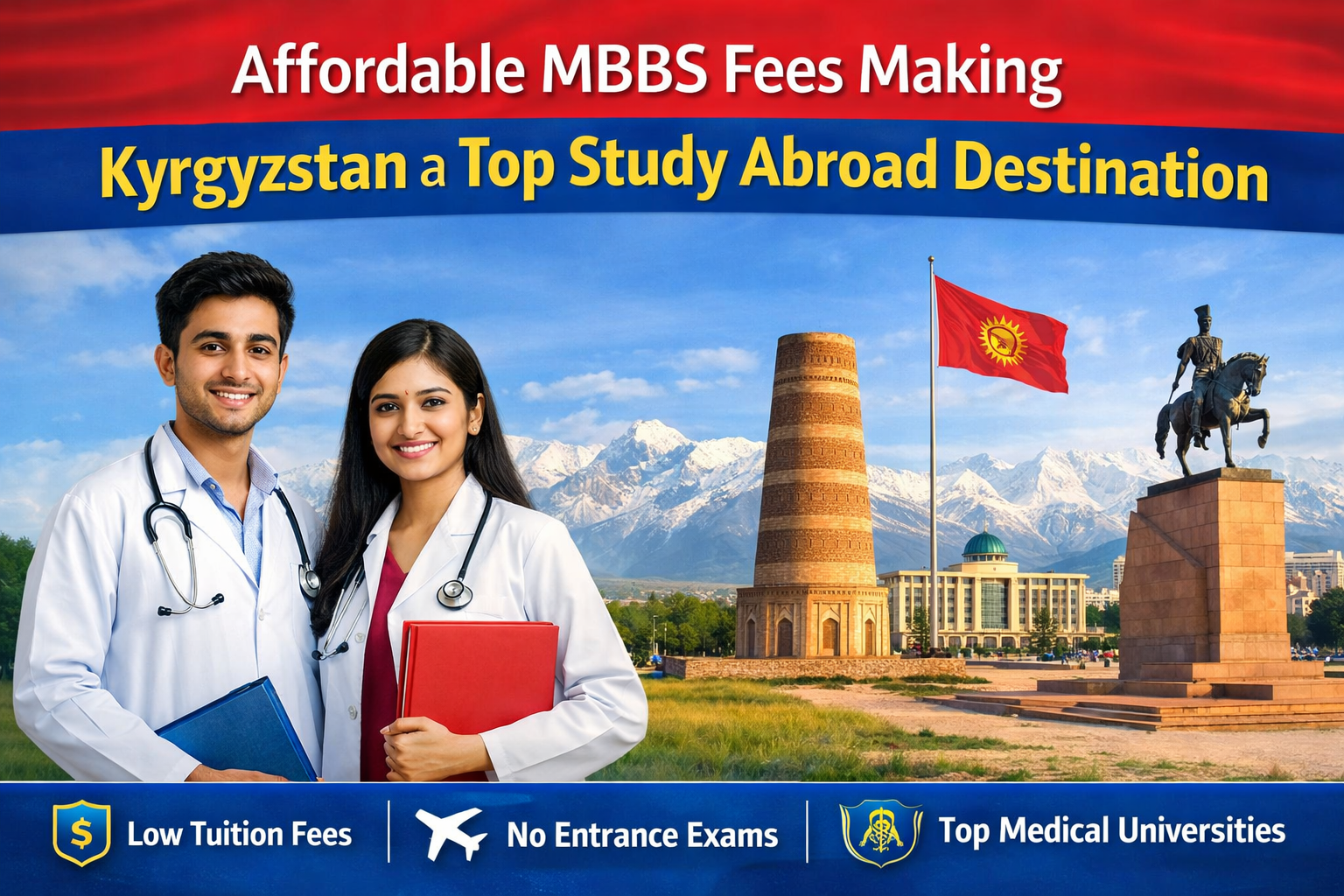 Affordable MBBS Fees Making Kyrgyzstan a Top Study Abroad Destination